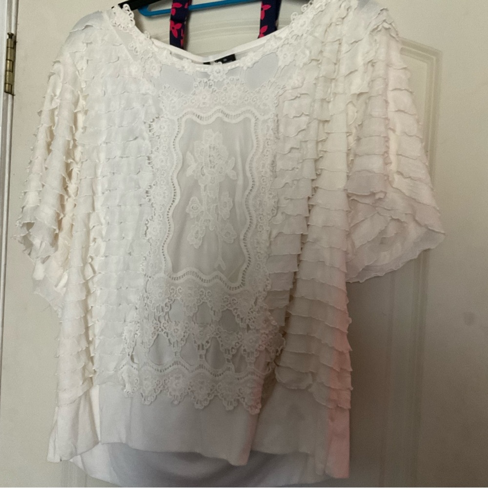 White dress top